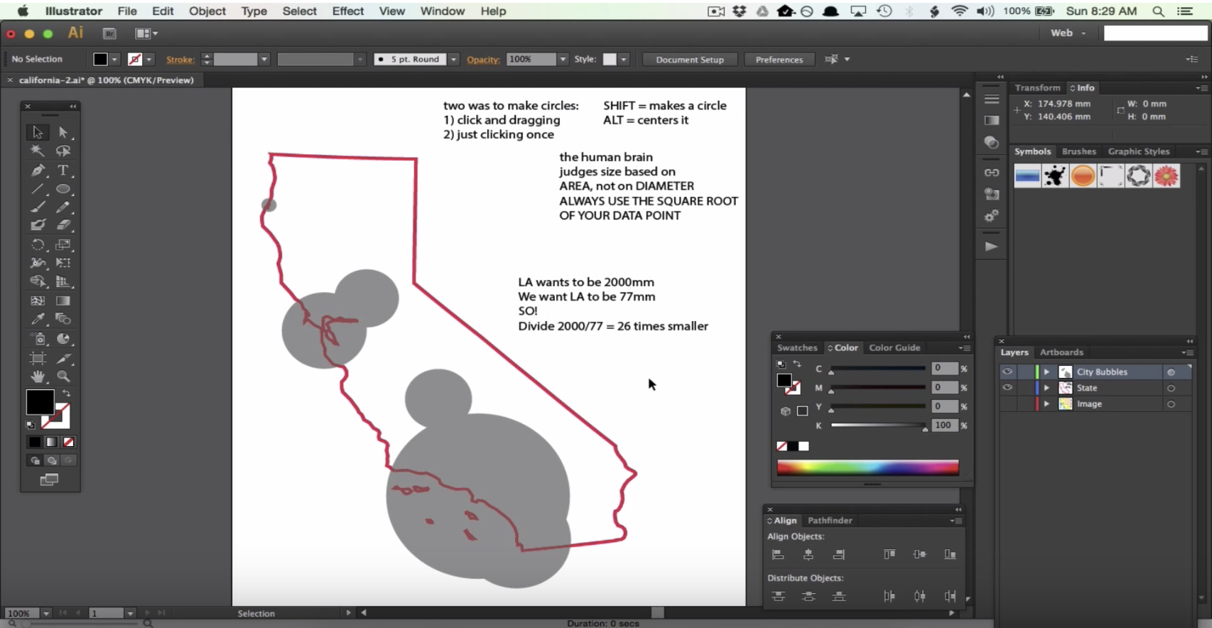 easy data driven bubble maps