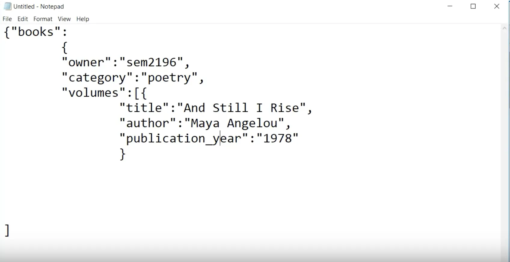 intro json