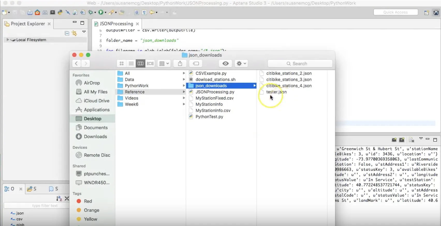 parsing files python