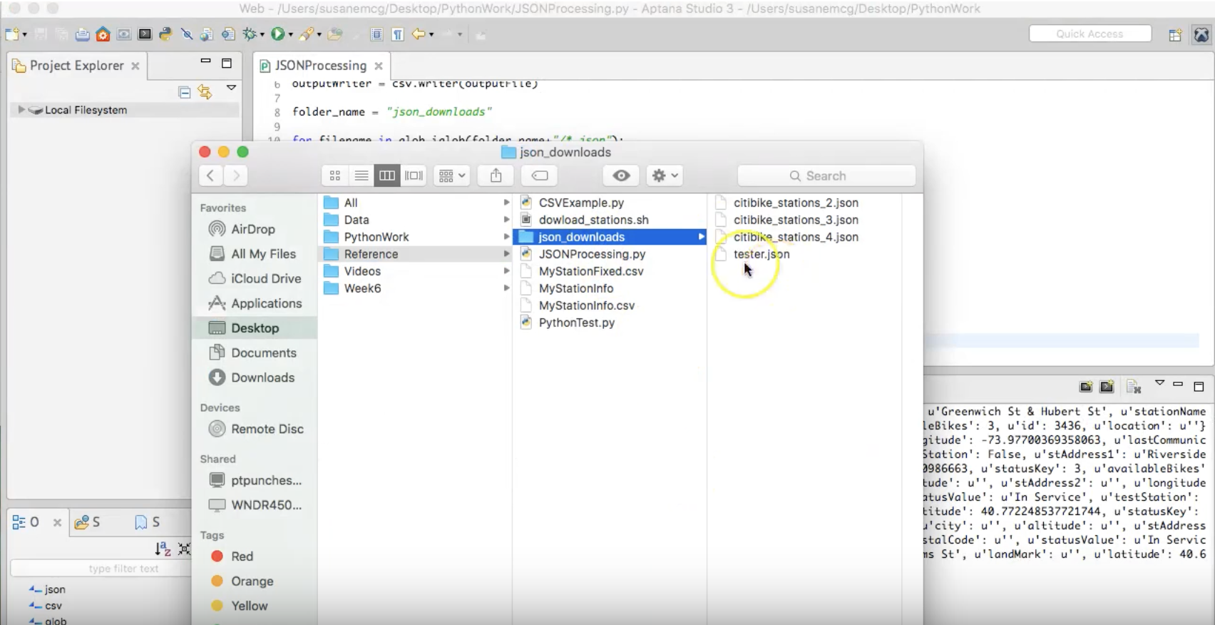 parsing files python