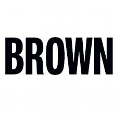 Brown Institute logo white background black letters