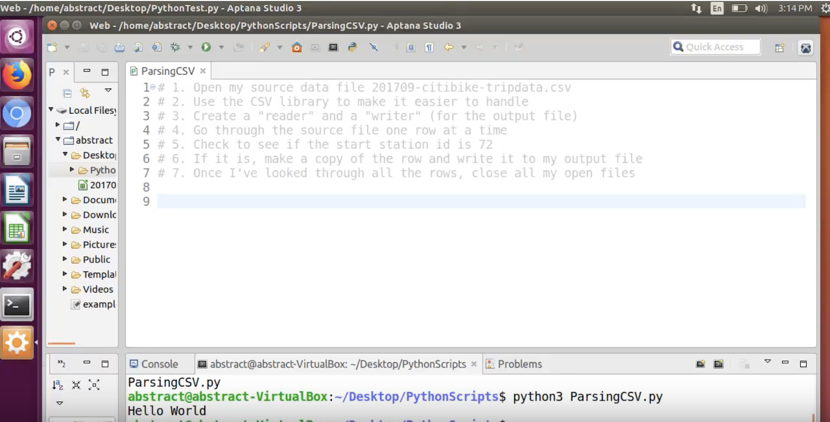 importing data and writing headers