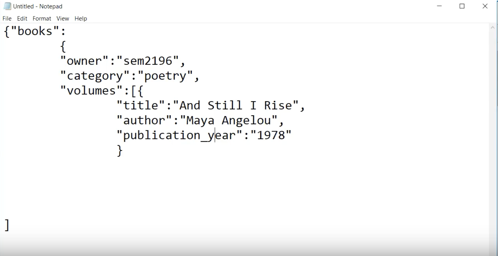 intro json