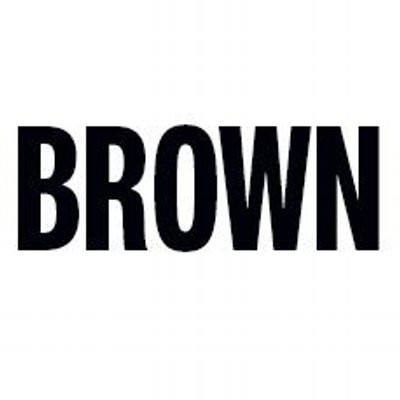 Brown Institute logo white background and black letters
