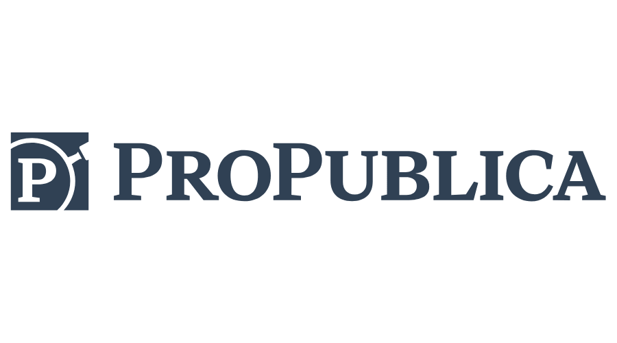ProPublica logo white background
